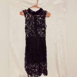 Black Lace Dress Cover